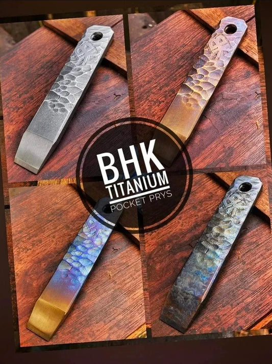 BHK : V1. Titanium Pocket Pry (Built To Order)